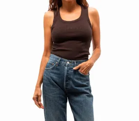 Agolde - Poppy Scoop Neck Tank Top