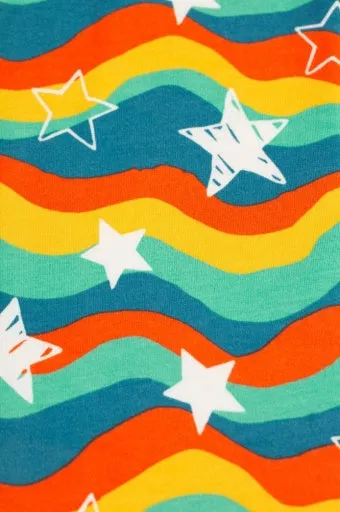 Frugi Cosy Leggings - Wavy Stars