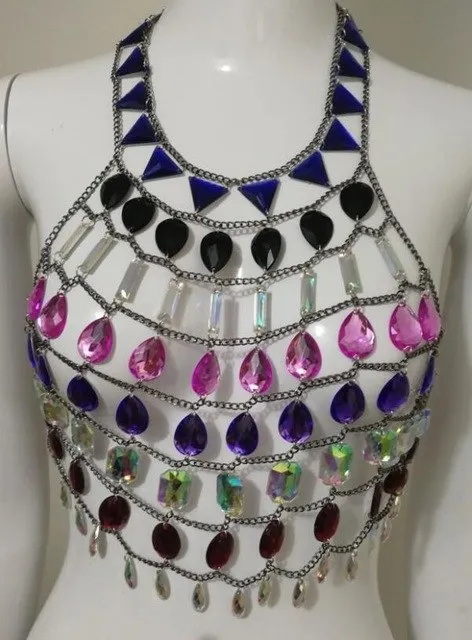Gemed Transparent Tank Top