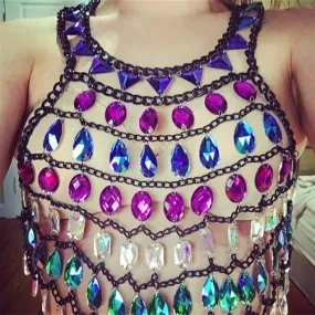 Gemed Transparent Tank Top