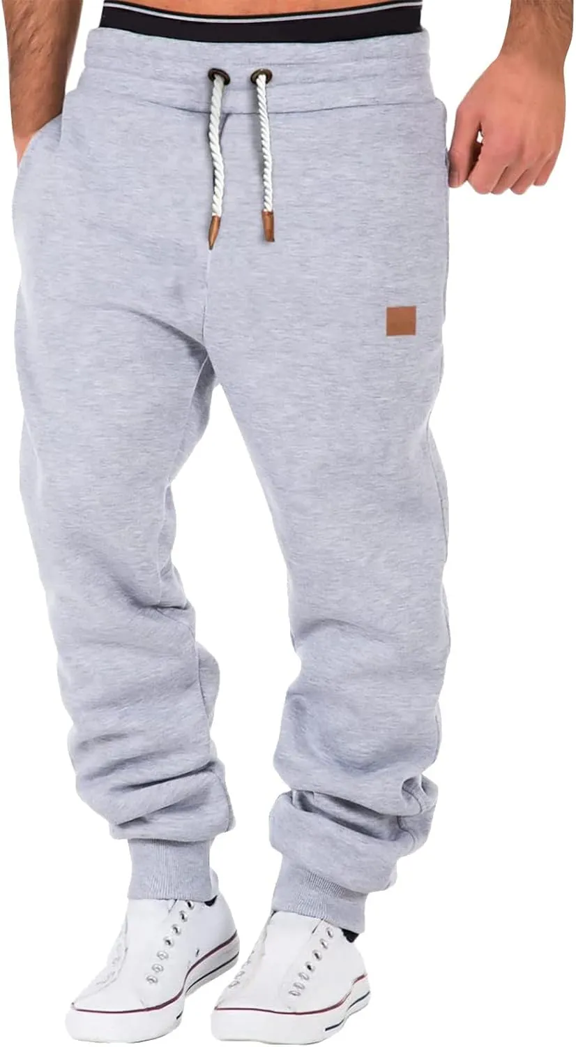 LCMTWX Pants for Men Pants Casual Jogging Sports Elastic with Pockets Men's Men's Pants Men Sweatpants Sweatpants with