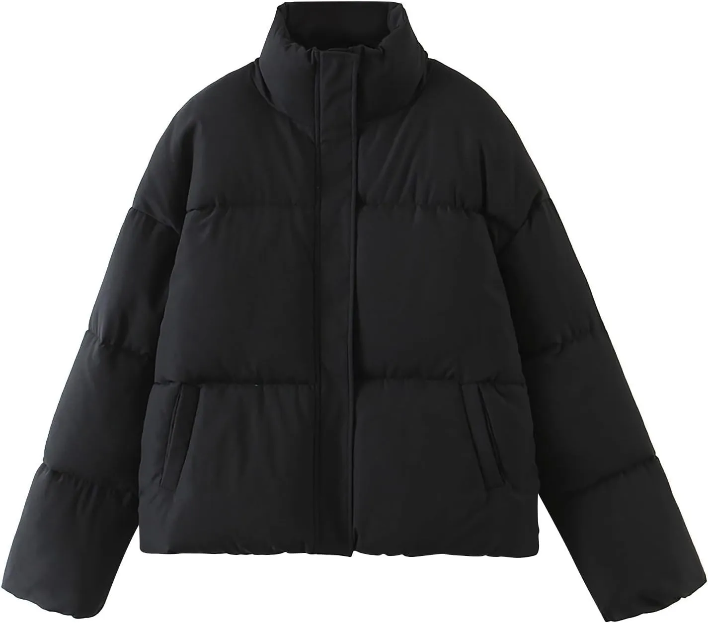 Long Puffy Coat Women Long Down Coats For Women Crop Puffer Jacket Women Quilted Bomber Jacket Womens