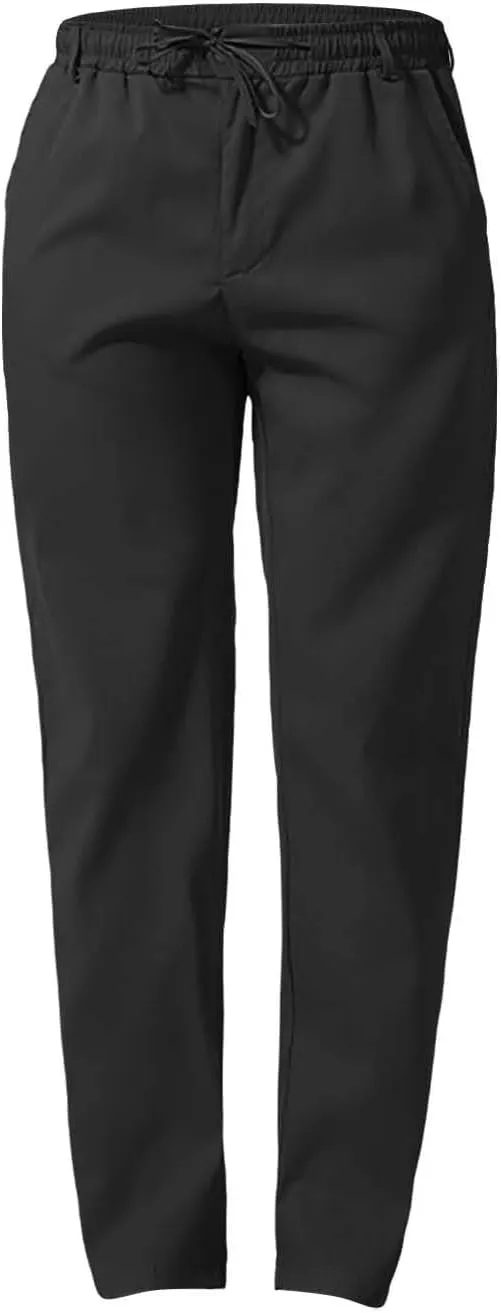 Men Joggers Men's Loose Straight Cotton Spring and Fall Casual Pants Men's Breathable Pants Athletic Pants Mens