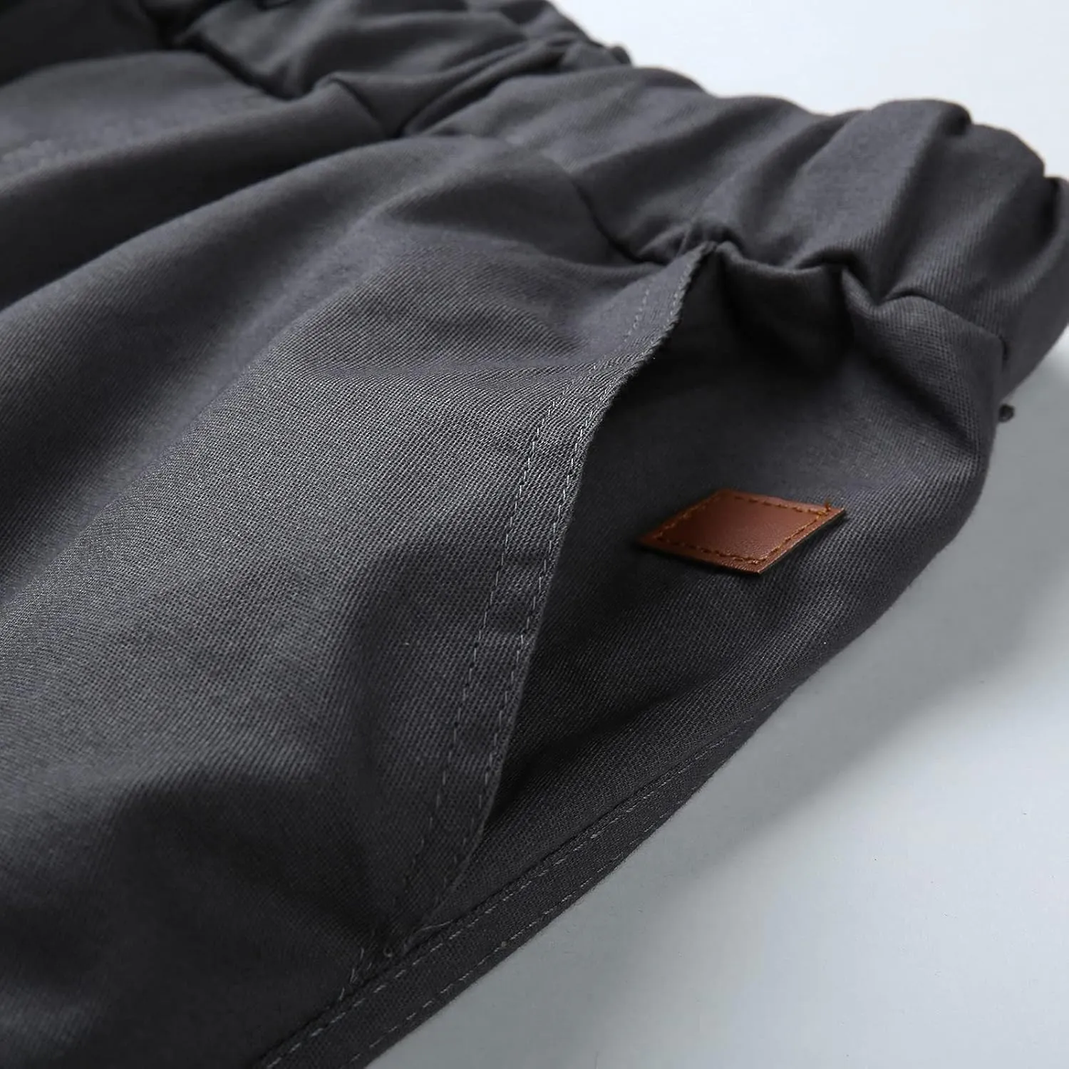 Mens Workout Cargo Sweatpants Casual Trousers Pants Sweatpants for Men with Pockets Men's Basic Active Tapered Jogger