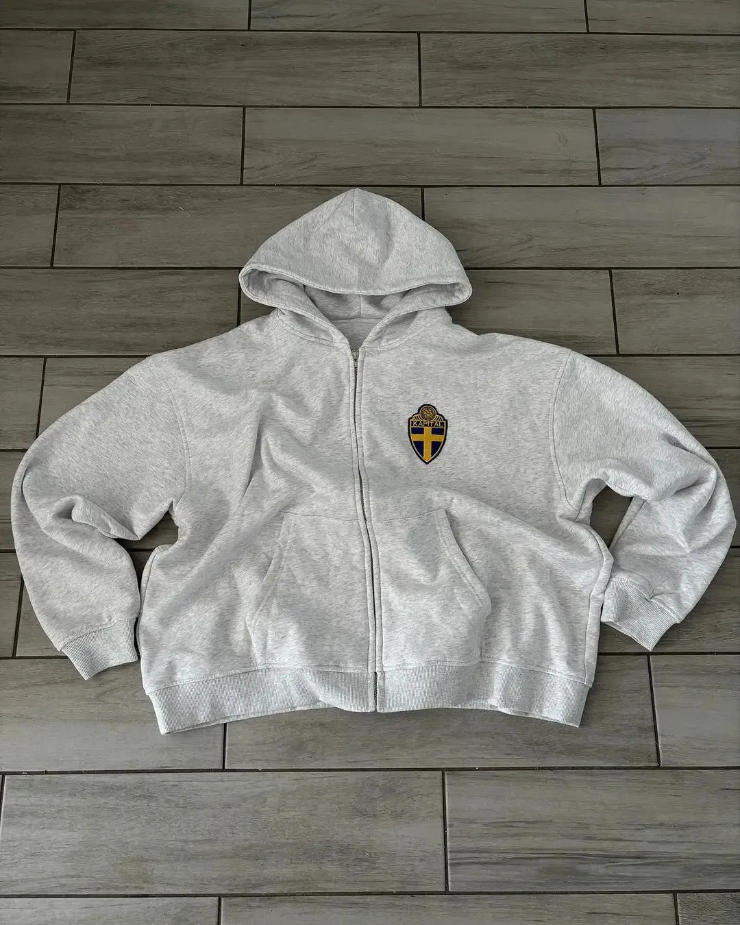 Sweden Hoodie Grey