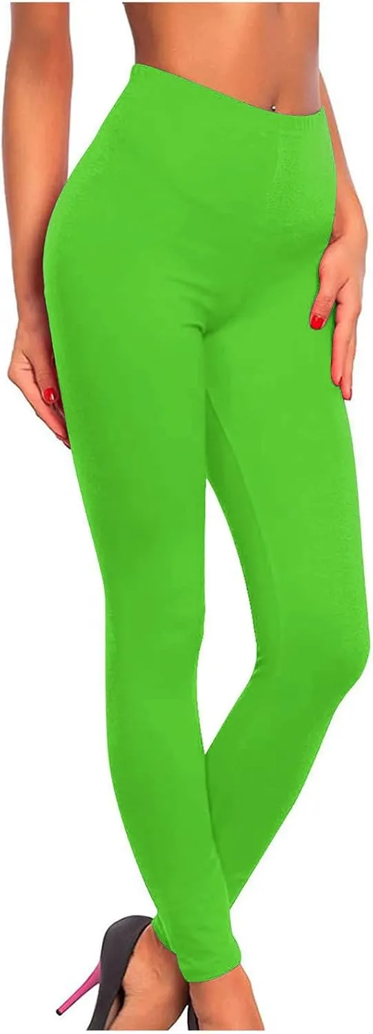 Women's High Waist Workout Leggings Stretchy Skinny Pants Buttery Soft Lightweight Leggings Plus Size Long Yoga Pants