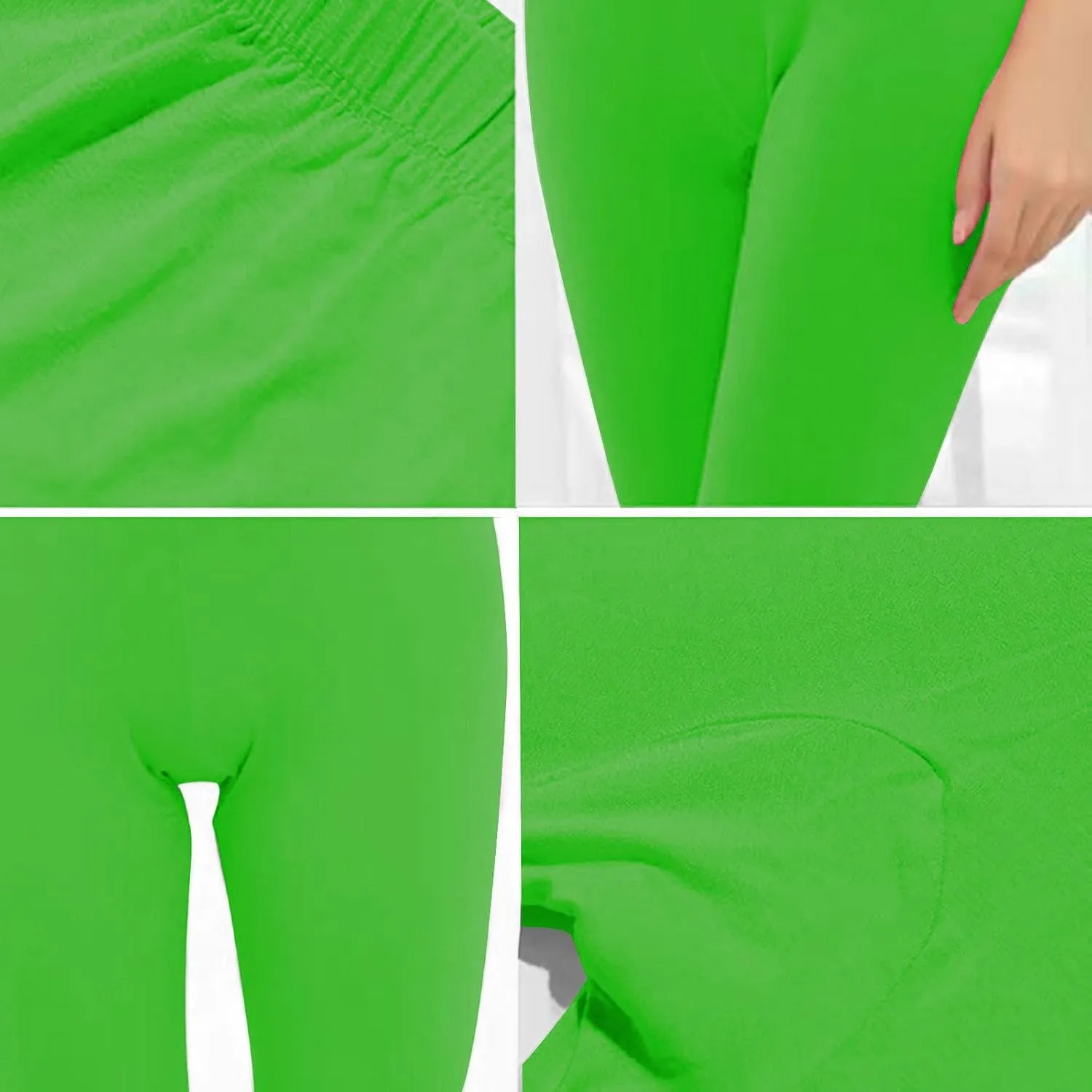 Women's High Waist Workout Leggings Stretchy Skinny Pants Buttery Soft Lightweight Leggings Plus Size Long Yoga Pants